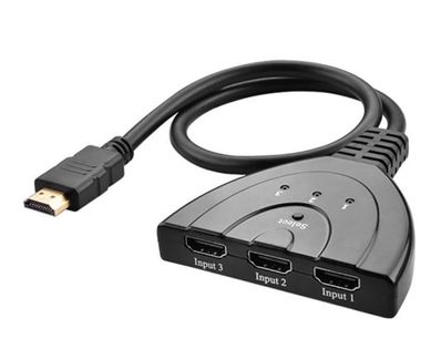 Switch HDMI 3in1 ROZGAŁĘŹNIK 3x1 przejściówka