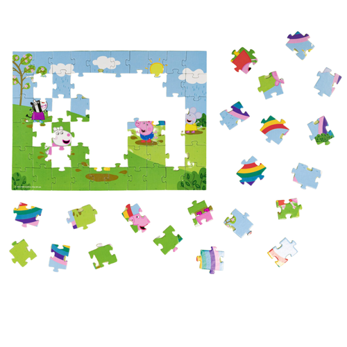 Puzzle Edukacyjne Świnka Peppa P 60 El. Układanka Dla Dzieci 200330 na Arena.pl