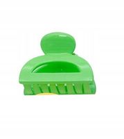 Spinka klamra plastikowa półokrągła średnia zielony 4cm