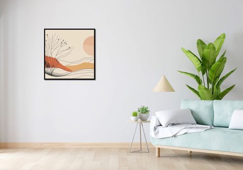 Plakat 70x70cm Pustynna Wydma na Arena.pl