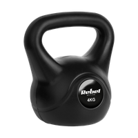 Kettlebell 4kg kettle hantel obciążenie odważnik kula do ćwiczeń ABS Rebel