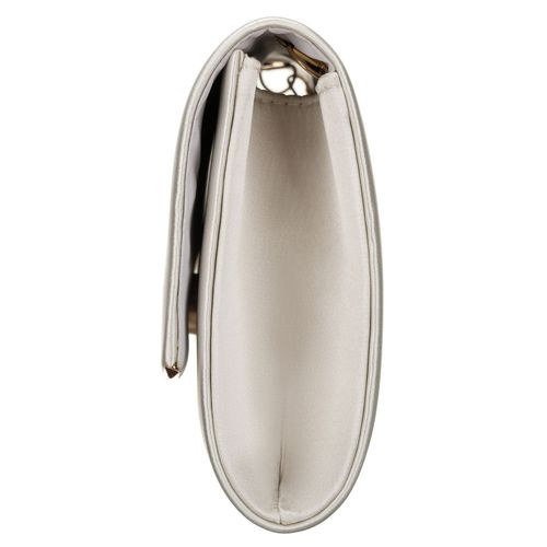 kopertówka damska wykonana z tkaniny syntetycznej w białym kolorze na Arena.pl