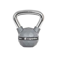 Hantla kettlebell gumowana PU 8 kg Insportline