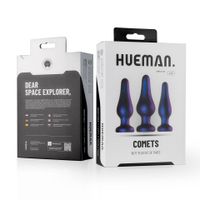 hueman   comets butt plug set