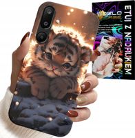 ETUI DO SAMSUNG GALAXY M16 5G - Z NADRUKIEM SŁODKI TYGRYSEK OBUDOWA CASE