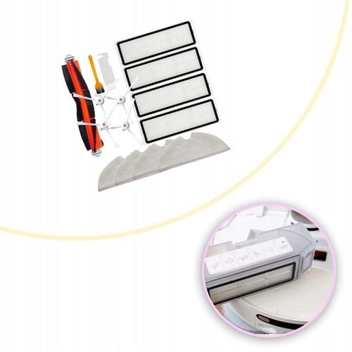 SZCZOTKI WAŁEK FILTRY PADY MOPY do XIAOMI MI ROBOROCK S50 S5 S6 MAX na Arena.pl