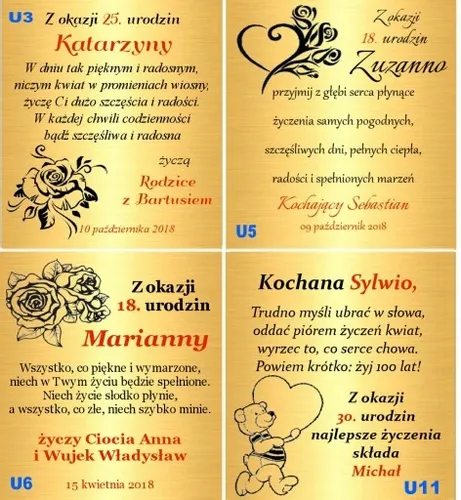 Złoty Łańcuszek 585 Klasyczny Wzór Szeroki Grawer na Arena.pl