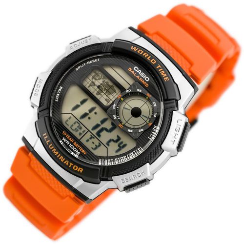 Zegarek Męski Casio Ae-1000W 4Bv (Zd073D) - World Time + Box na Arena.pl