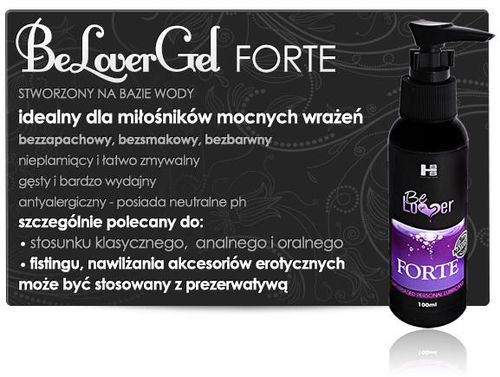 Żel-Cc Be Lover Gel- Forte Power 100 Ml na Arena.pl