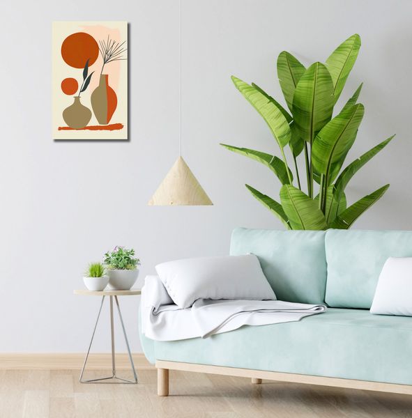 Obraz 30x50cm Wazy w Czerwieni zdjęcie 2