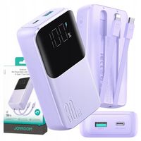 POWERBANK 20000 mAh MINI POWER BANK 30W Z WBUDOWANYMI KABLAMI DO IPHONE