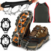 Raki na buty Heckermann 8 kolców Czarne