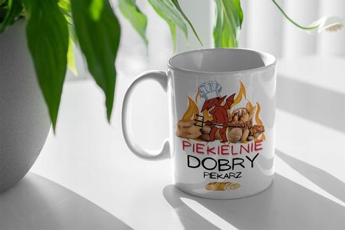 Kubek Czerwony Dla Dziadka Żajebisty Dziadek Z Nadrukiem Ze Zdjęciem na Arena.pl