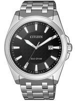 CITIZEN Mens Analogue Quartz Watch with Stainless Steel Strap BM7108-81E