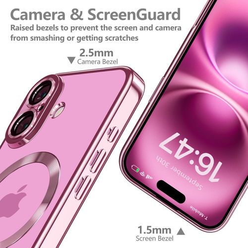 tech-protect magflex magsafe iphone 16 shiny rose na Arena.pl