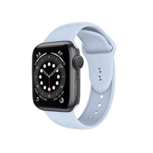Crong Liquid - Pasek do Apple Watch 38/40mm (błękitny) na Arena.pl