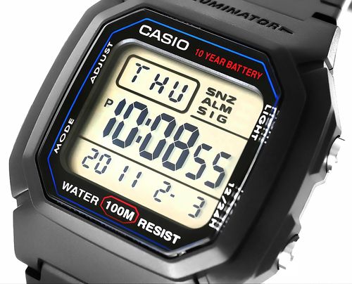 zegarek męski casio w-800h-1aves + box na Arena.pl
