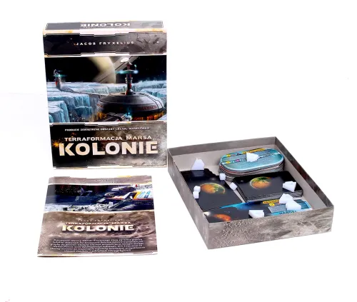 Rozszerzenie do strategicznej gry ekonomicznej Terraformacja Marsa Kolonie na Arena.pl