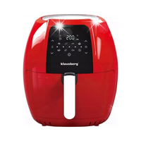 Duża frytkownica beztłuszczowa frytownica czerwona XL 7.7L 1800W KLAUSBERG