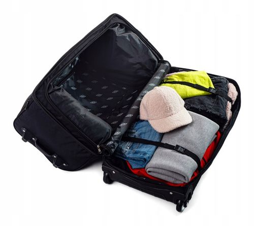 DUŻA TORBA PODRÓŻNA na KÓŁKACH WALIZKA BAGAŻ 105L na Arena.pl