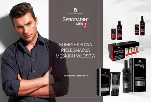 Szampon dla mężczyzn przeciw wypadaniu włosów Seboradin MEN 400 ml na Arena.pl