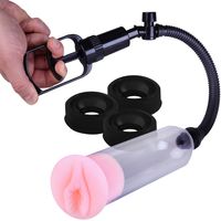 Pompka Do Penisa Z Automatem 3 Uszczelki Z Pochwą