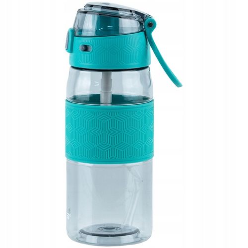 BUTELKA NA WODĘ BIDON SZKOLNY Z USTNIKIEM 600 ml SZARA Kite na Arena.pl