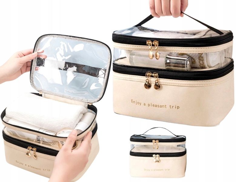 Kosmetyczka Duża Wisząca - Elegancki Organizer zdjęcie 10
