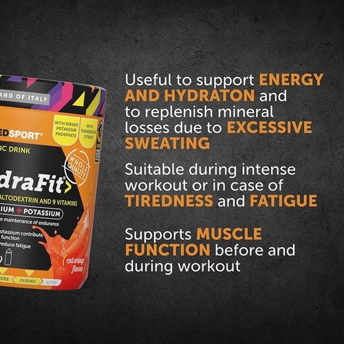 2x HYDRAFIT IZOTONIK NAMEDSPORT 400g 20 PORCJI POMARAŃCZA Z BIDONEM zestaw na Arena.pl