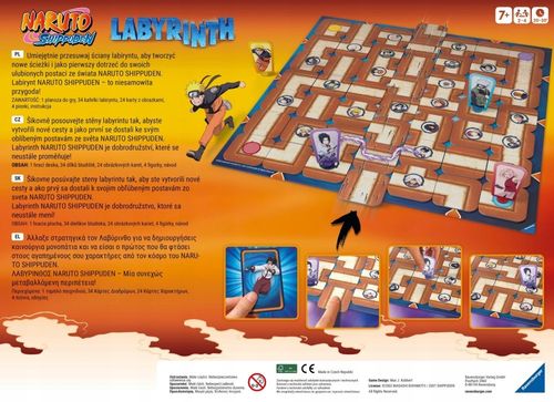 Gra planszowa Ravensburger Labirynt Naruto na Arena.pl