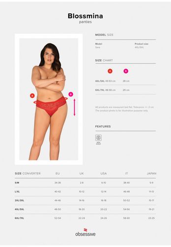 bielizna blossmina figi  4xl/5xl na Arena.pl