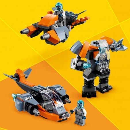 LEGO Creator 3w1 31111 Cyberdron Prezent 113 el. na Arena.pl