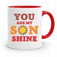 Kubek Czerwony Prezent Dla Syna U Are My Son Z Nadrukiem Ze Zdjęciem