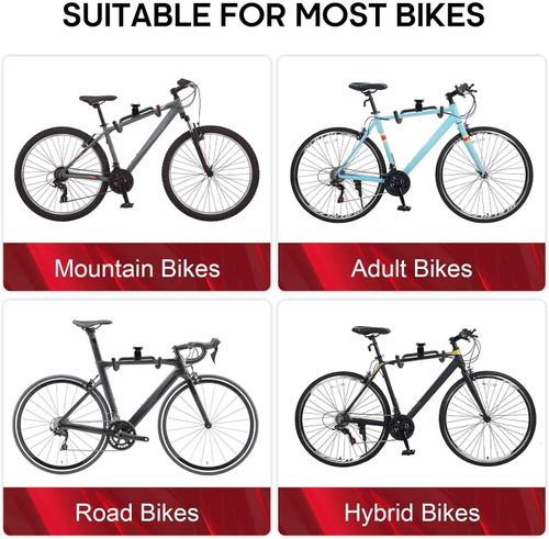 Uchwyt ścienny na rower wieszak regulowany składany zestaw 2 sztuki 25kg na Arena.pl