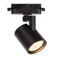 CZARNY MATOWY REFLEKTOR LED SZYNOWY 35W ALUMINIUM GU10