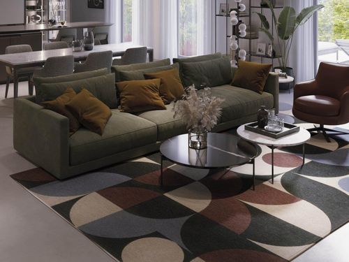 Dywan Deco Blue Copper 200x300 Art deco na Arena.pl