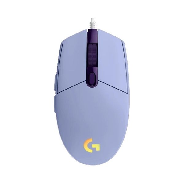 Myszka LOGITECH G102 Lightsync Liliowy 8000 dpi zdjęcie 1