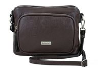 Listonoszka damska codzienna - Brązowa ciemna