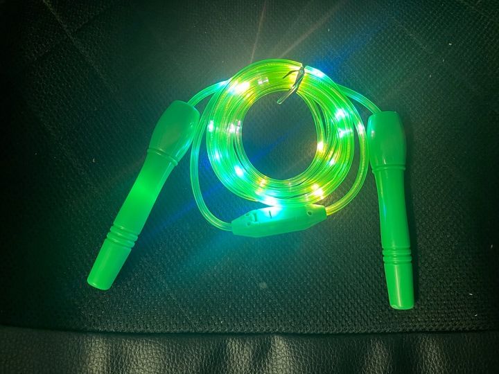 Skakanka LED świecąca z diodami LED 3 tryby 2,5m zdjęcie 8