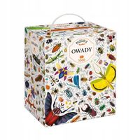 Relaksujące PUZZLE Do Układania GRA LOGICZNA Zestaw Puzzli OWADY 1000 Sztuk