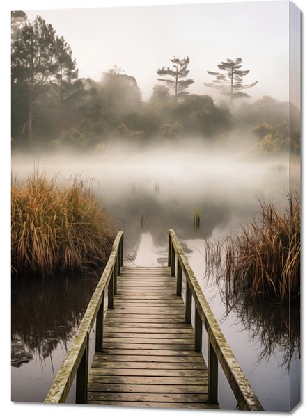 Obraz 70x100cm Most do Tajemnicy zdjęcie 1