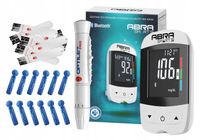 Glukometr ABRA smart Wieczysta gwarancja - nakłuwacz + paski + lancety