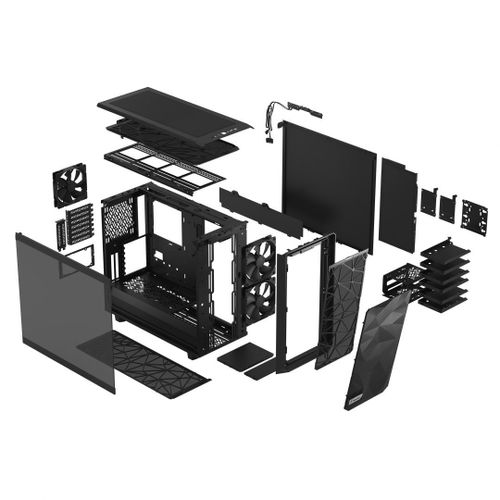 Fractal Design Meshify 2 Light Tempered Glass Black na Arena.pl