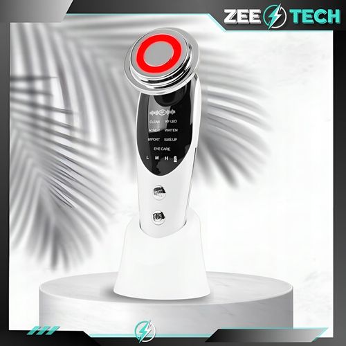 MEZOTERAPIA BEZIGŁOWA 7w1 MASAŻER DO TWARZY ELEKTRYCZNY EMS LIFTING na Arena.pl