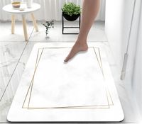 MATA ŁAZIENKOWA DYWANIK ANTYPOŚLIZGOWA SZYBKOSCHNĄCA CHŁONNA MIĘKKA 50x80cm