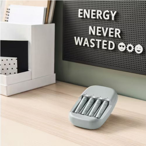 Cienkie paluszki akumulatorki baterie IKEA LADDA AAA R3 750mAH 16 szt. na Arena.pl