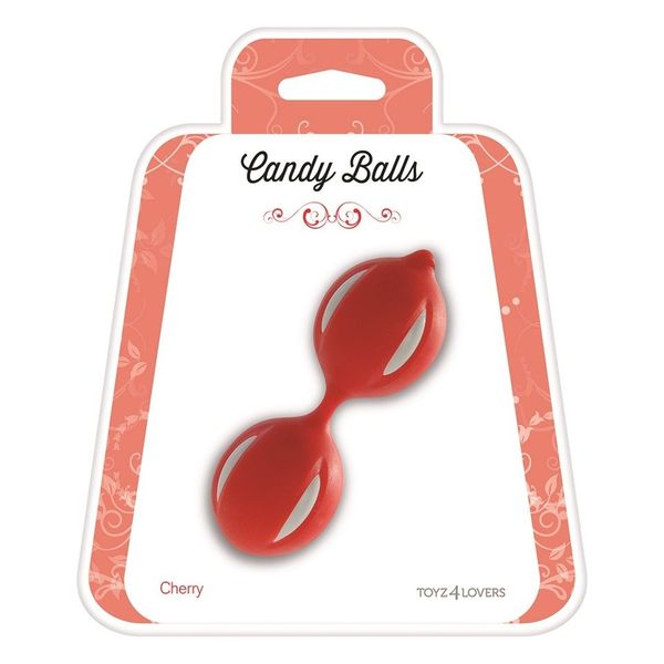 Plastikowe Kule Gejszy Candy Balls Cherry Red zdjęcie 1