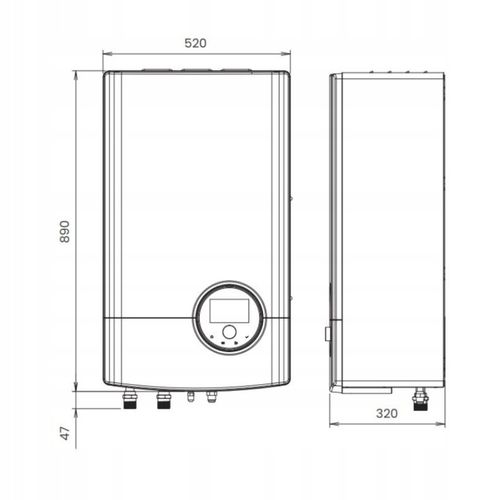 Pompa Ciepła SPLIT Hisense 8kW AHM-080HCDSA A+++ Sterownik CO CWU Grzanie na Arena.pl