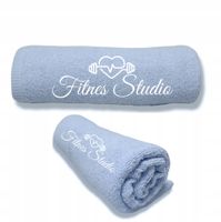 RĘCZNIK z haftem Logo na siłownię fitness do klubu