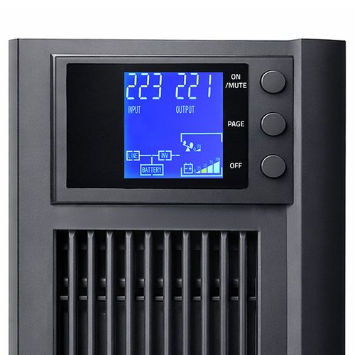 Qoltec UPS 3kVA 2400W Pure Sine Wave AVR LCD na Arena.pl